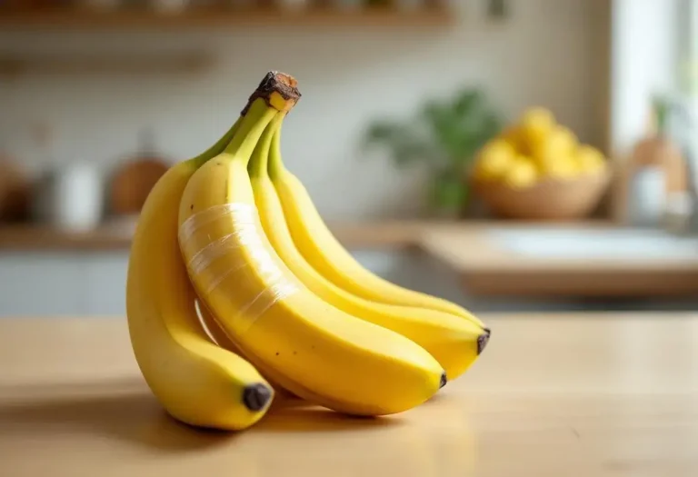 « Elles ne noircissent plus » : mon astuce toute simple pour garder vos bananes bien fraîches très longtemps