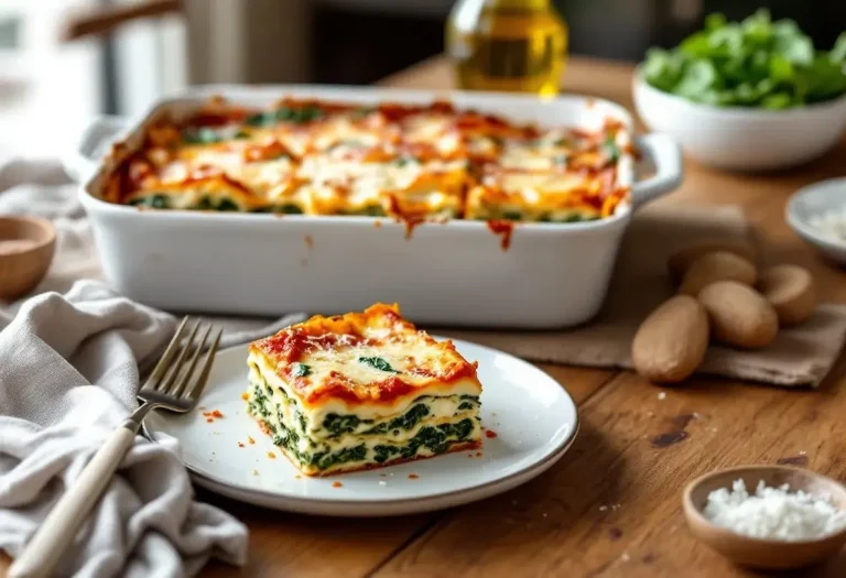 Je croyais les lasagnes réservées aux dimanches… jusqu’à ce montage ultra-express épinards-ricotta, prêt à enfourner sans la moindre galère