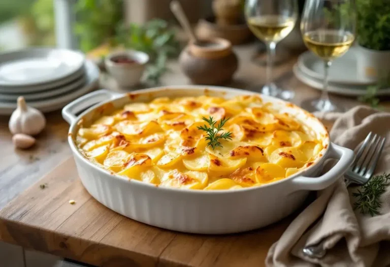 Mon accompagnement qui fait toujours sensation : le gratin dauphinois à préparer la veille, zéro stress !