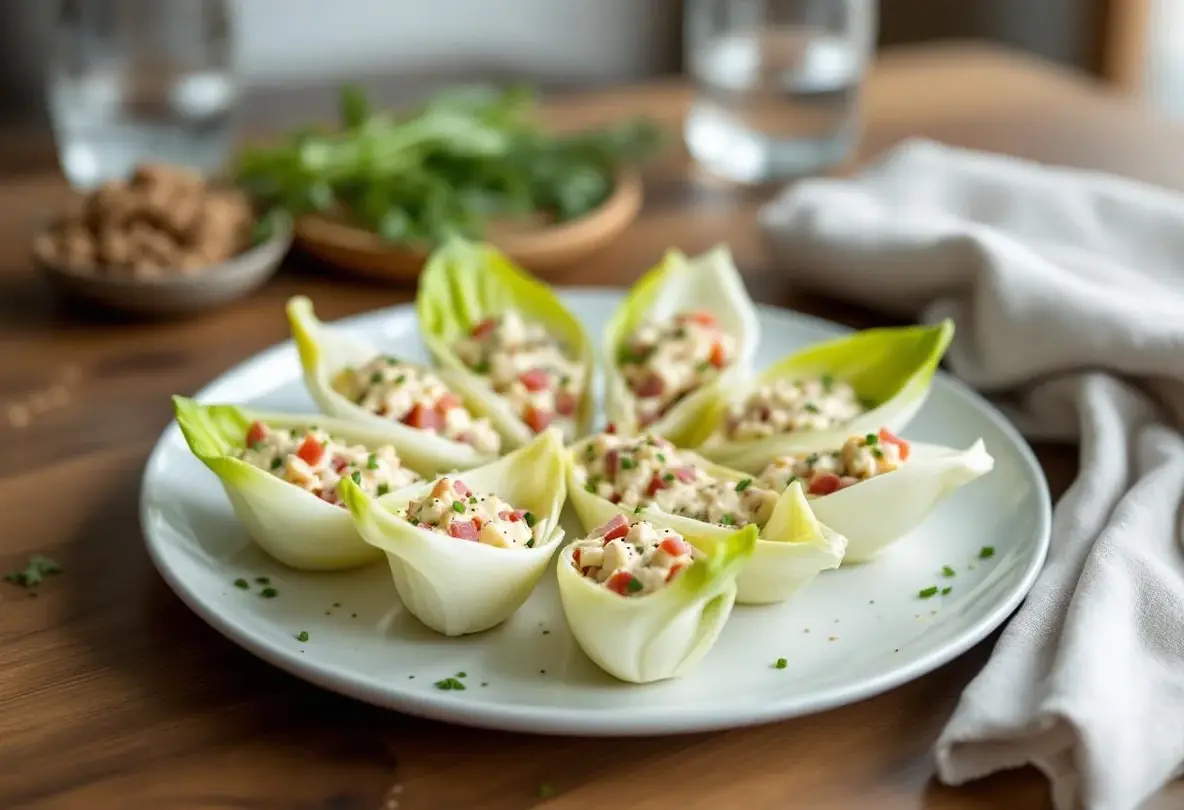 Petites barquettes d’endive au jambon pour un apéritif vraiment ultra rapide et express Petites barquettes d’endive au jambon pour un apéritif vraiment ultra rapide et express