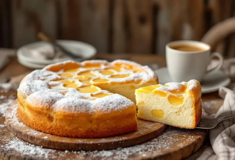 Torta nua italienne : la recette ultra-moelleuse de ce gâteau nuage à la crème pâtissière, un vrai délice !