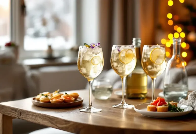 Un jour, un cocktail : spritz jasmin-thé vert, l’alternative légère et chic pour l’hiver