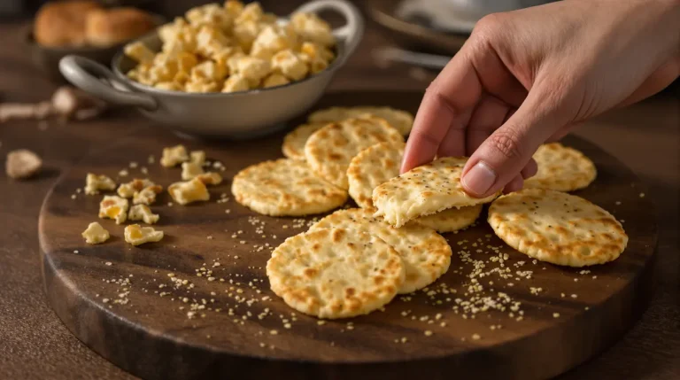Crackers maison fromage-sésame prêts en 20 minutes : la recette que tout le monde me réclame à l'apéro