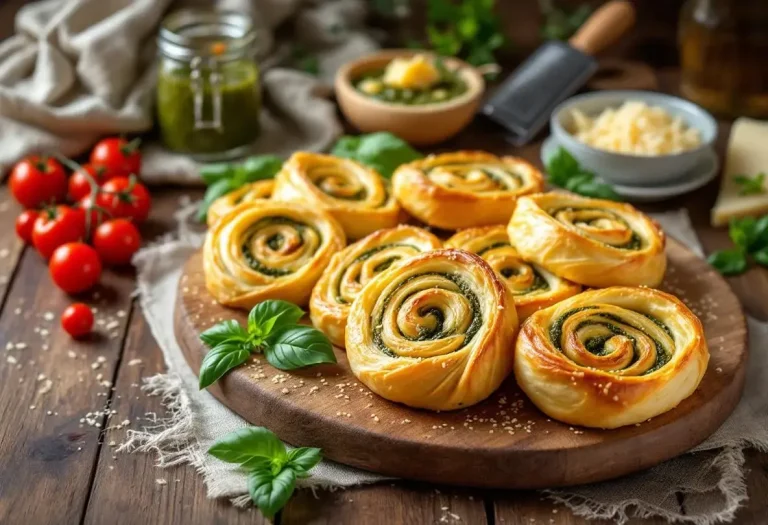 Deux pâtes, du pesto, une torsade : le feuilleté ultra croustillant pour prolonger la magie de Noël