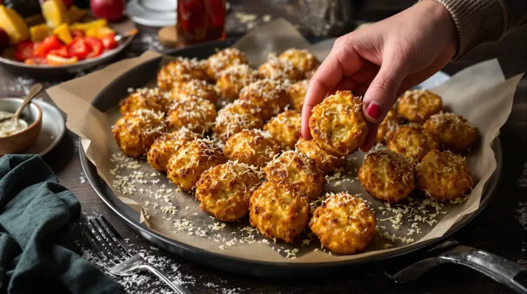 « J’en fais à chaque apéro d’hiver » : les croquettes de chou-fleur dorées au four, légères, ultra-savoureuses et prêtes en 30 minutes