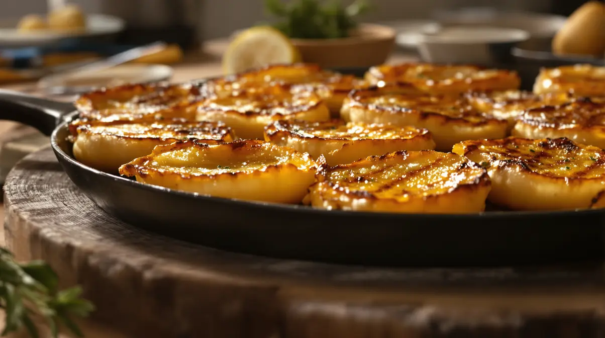 « Je les prépare en 10 minutes pour toute la famille » : mes galettes de pommes de terre crousti-fondantes au four, bien plus légères que des frites « Je les prépare en 10 minutes pour toute la famille » : mes galettes de pommes de terre crousti-fondantes au four, bien plus légères que des frites
