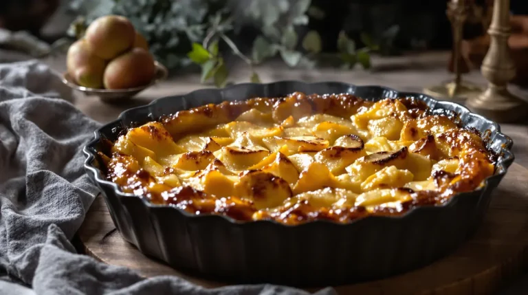 « Je n'ose plus préparer d'autres desserts quand j'ai des invités en hiver » : ce clafoutis express qui a complètement métamorphosé mes fins de repas en famille