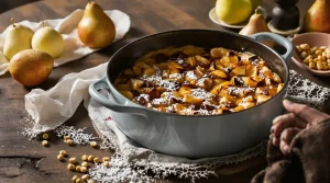 « Je n'ose plus servir d'autres desserts quand j'ai des invités en hiver » : ce clafoutis express a transformé mes fins de repas en famille