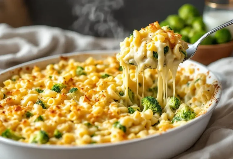 « Je ne jette plus un seul reste » : en janvier 2026, les pâtes de la veille finissent toujours dans ce gratin brocoli ultra fondant qui rend accro