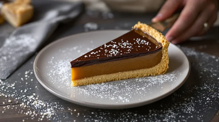 « Même ma belle-mère acariâtre voulait la recette » : ma tarte choco-caramel bluffante, on dirait que j'ai suivi des cours de pâtisserie