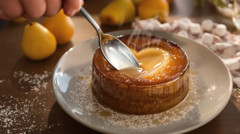 Fondant aux poires, cœur coulant et croûte dorée : le dessert élégant tout en douceur à tester