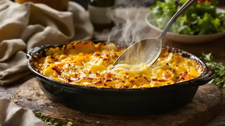 Gratin de pommes de terre, poireaux et carottes : fondant, doré, prêt en quelques étapes