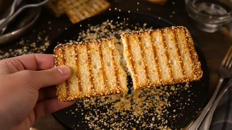 Je les prépare en 10 minutes pour l'apéro : mes crackers maison ultra croustillants au fromage et graines, meilleurs que les industriels