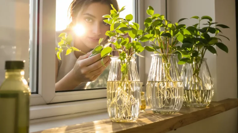 Je ne replante plus mes boutures : cette astuce à moins de 15 € crée un jardin d’intérieur sans terreau