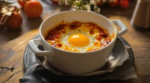 Le plat que je fais quand je n’ai envie de rien préparer : œufs cocotte tomate-fromage prêts en 12 minutes