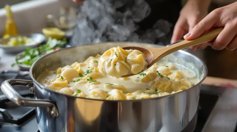 Pour des pâtes bien fondantes, j’ajoute toujours cet ingrédient secret dans l’eau de cuisson