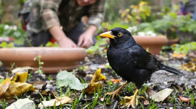 Quelle est la vraie signification de la présence d’un merle dans son jardin ?