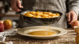 « Une poêle, c’est tout » : mon gâteau aux pommes préféré, sans four et prêt en un rien de temps