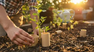 Ne jetez plus ce déchet de salle de bains : 5 usages au jardin pour booster vos semis et protéger vos plantes