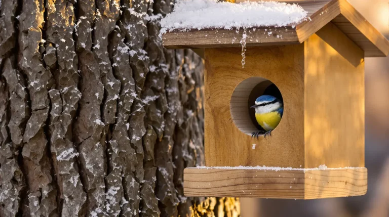 Nichoir : ce détail à corriger d'urgence chez vous pour que les oiseaux viennent s'y abriter tout l'hiver