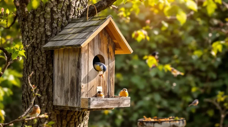 Nichoir : cet emplacement clé au jardin attire jusqu’à 10 espèces d’oiseaux dès avril