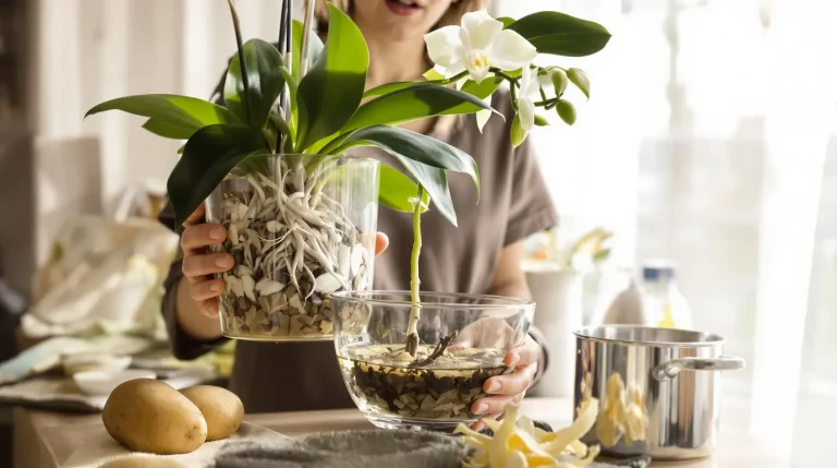 Orchidée : obtenez une floraison spectaculaire rapidement grâce à une simple pomme de terre