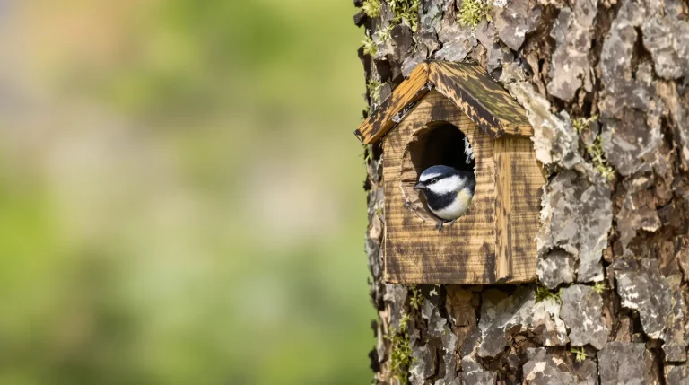 Si votre nichoir reste vide, ce détail au jardin fait fuir les mésanges et personne n’en parle