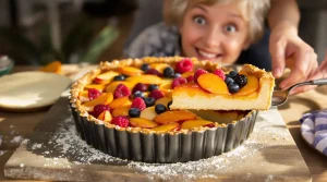 Tarte aux fruits : nos grands-mères ajoutent toujours cet ingrédient sur la pâte, voici pourquoi