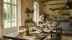 photos de la maison d'alain delon à douchy