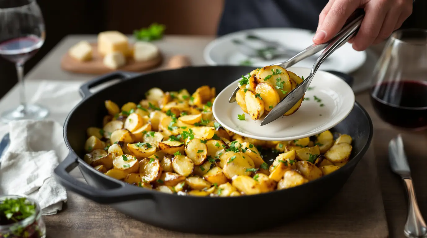 Ma touche pour la pomme de terre à la sarladaise parfaite pomme de terre à la sarladaise