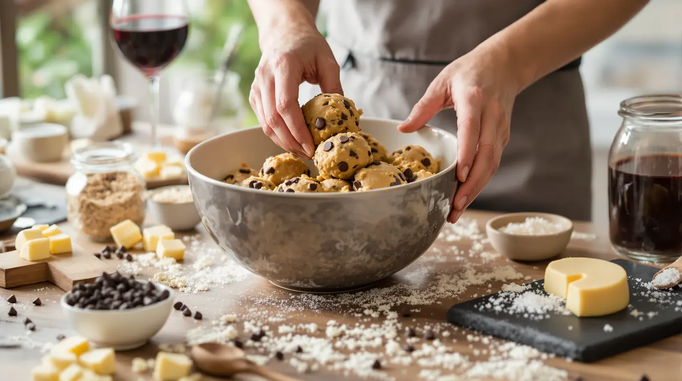 Recette pate a cookie cru: pâte comestible saine recette pate a cookie cru
