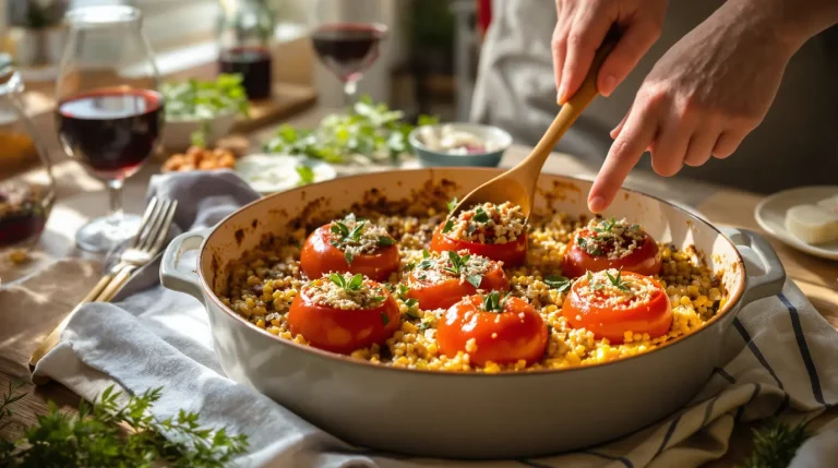 tomates farcies recette de grand-mère avec riz