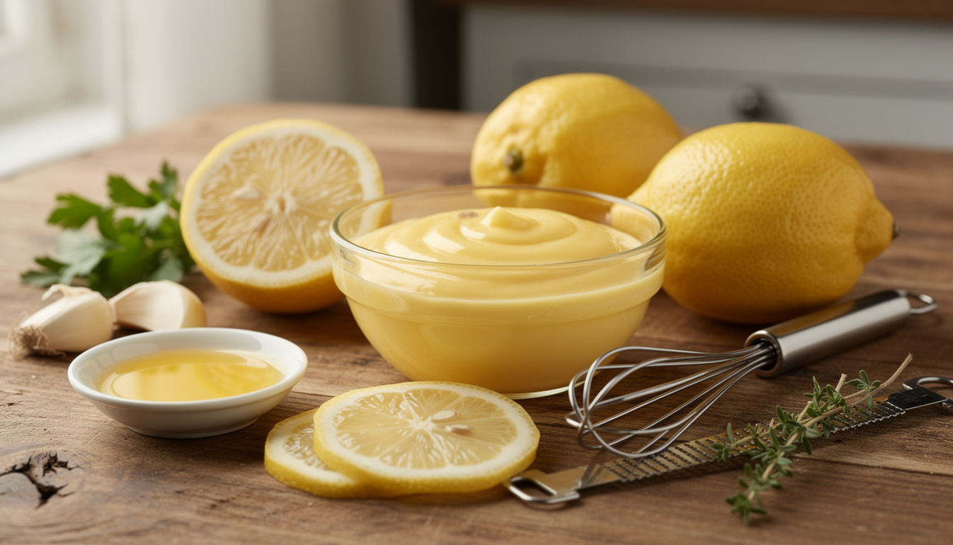 Comment préparer une sauce citron parfaite pour accompagner le poisson découvrez comment préparer une sauce citron parfaite, simple et rapide, pour sublimer vos plats de poisson avec fraîcheur et saveur.